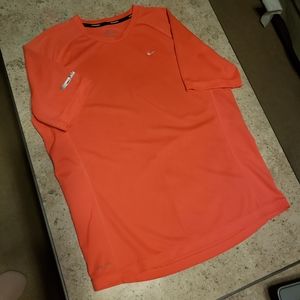 Nike orange dri-fit t-shirt